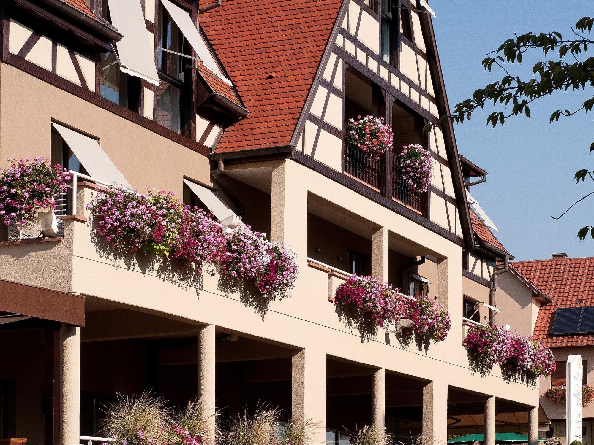 Logis Hotel Le Parc & Spa Saint-Hippolyte  Exterior foto